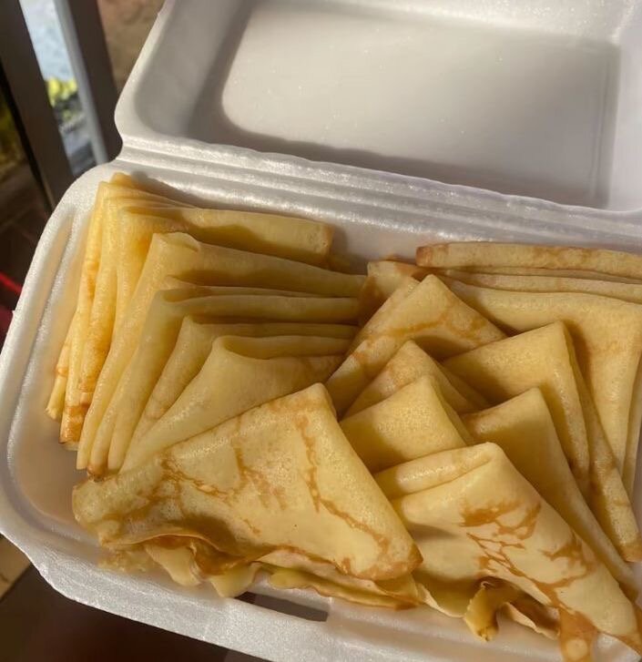 Crêpes fraîches à emporter