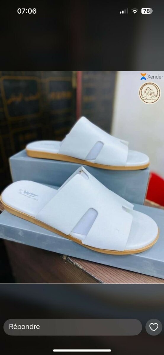 Sandales en cuir élégantes