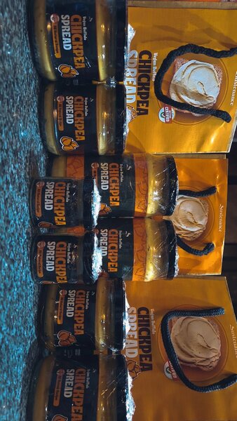 Vegan Buffalo Chickpea Spread