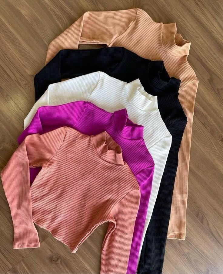 Tops élégants multi-couleurs