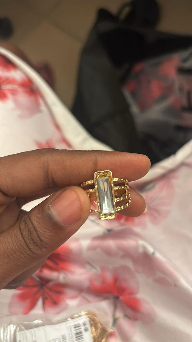 Bague en or tendance