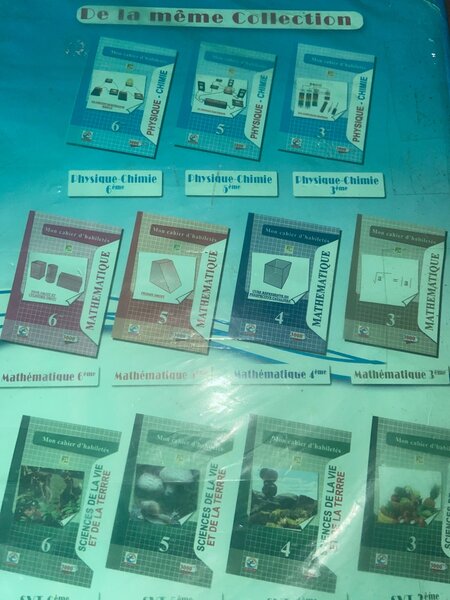 Physique chimie cahier