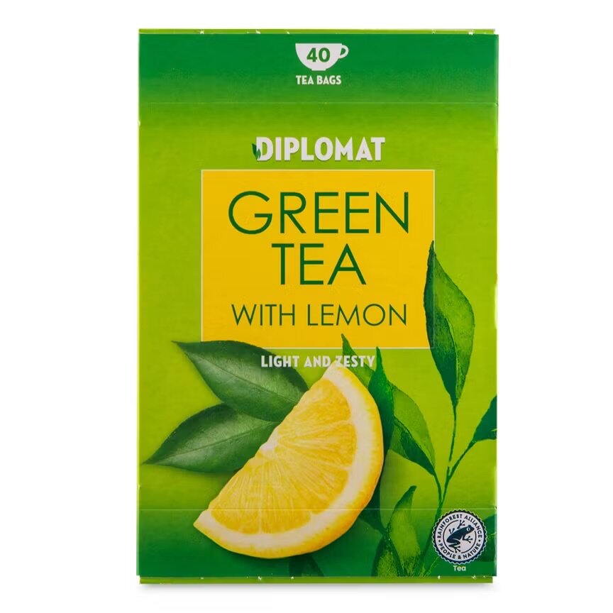 Diplomat Green Tea 40 Pack