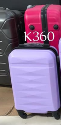 Travel small lilac-colored bag