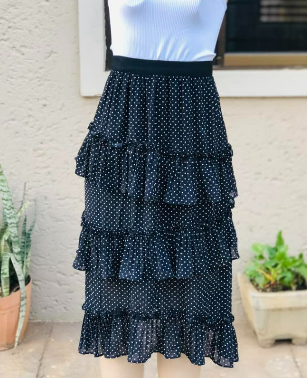 Good quality silk skirt