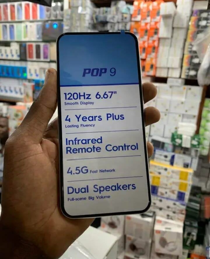 Smartphone POP 9 4G LTE