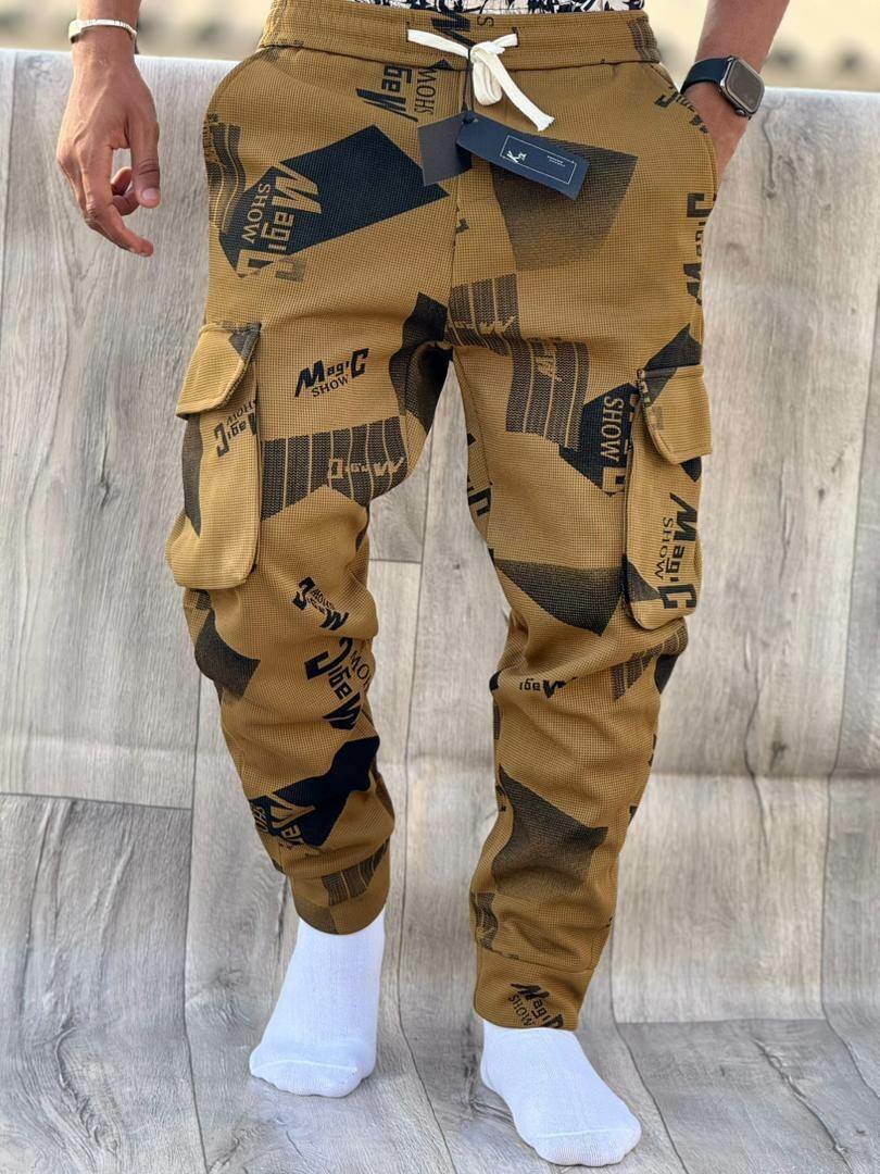 Pantalons cargo streetwear homme