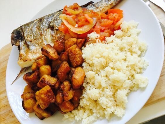 Délicieux plat poisson