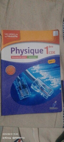 Livre de Physique 1ère CDE