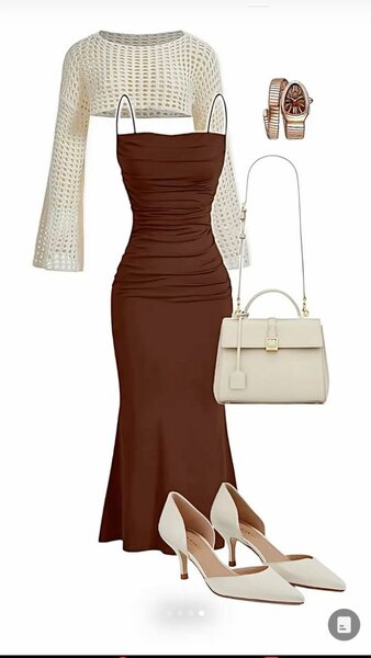 Robe Élégante en Maille