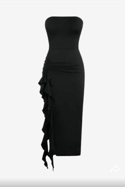 Robe noire élégante pour femmes