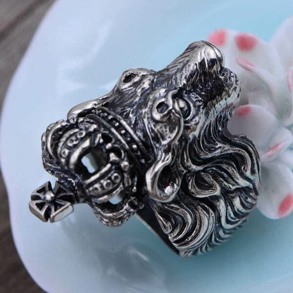 Bague inoxydable - Roi Lion