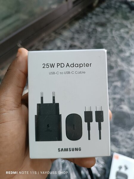 Chargeur original samsung 25 w