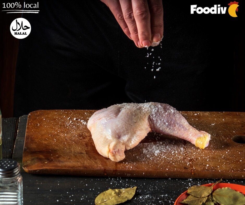 2 cuisses de poulets