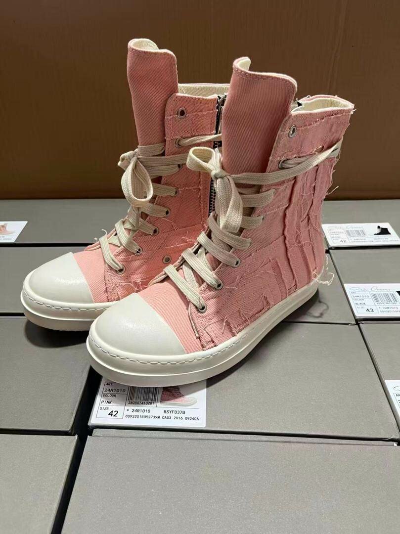 Rick Owens High Top Sneakers