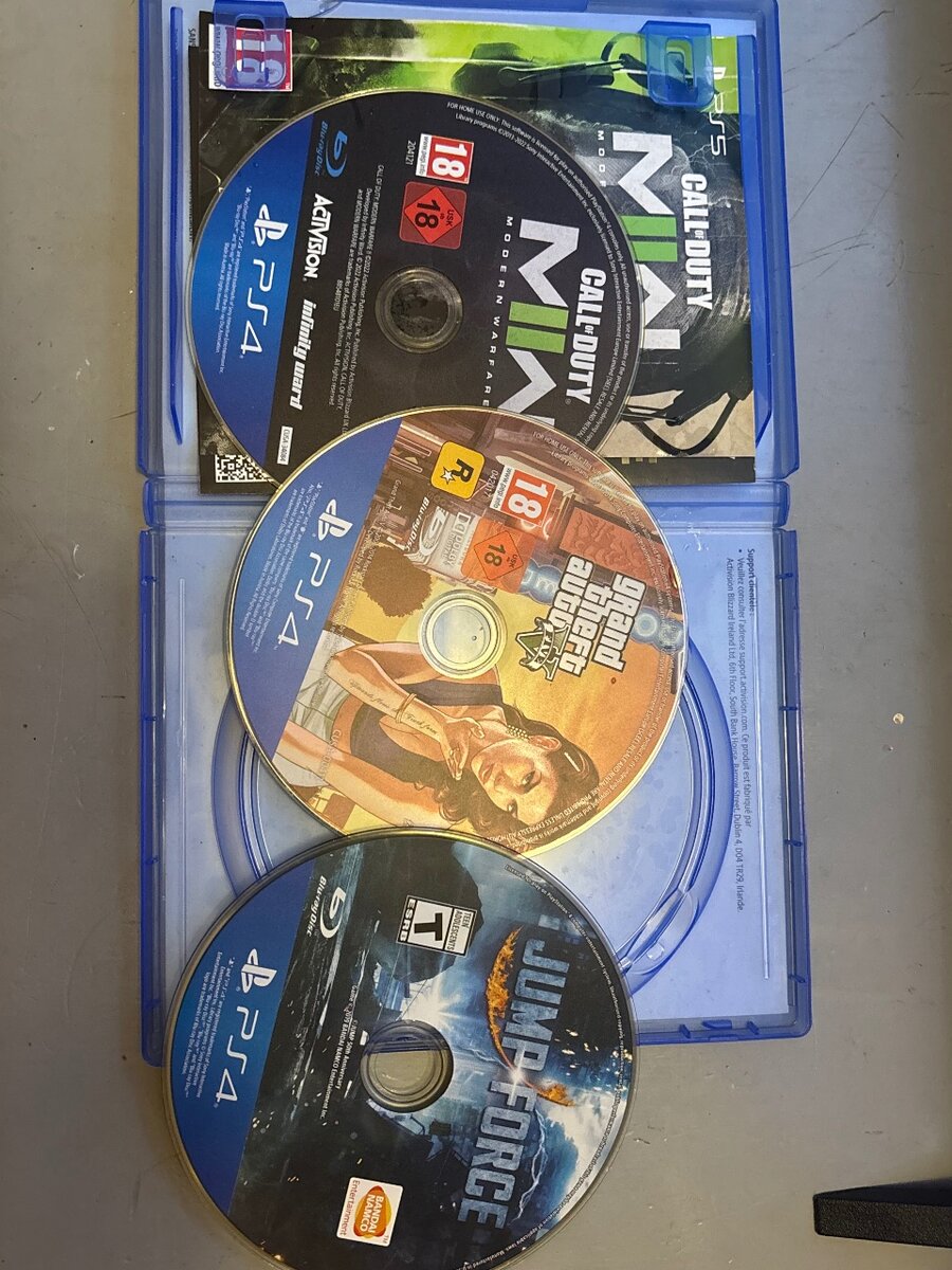 3 CDS ps4/ps5