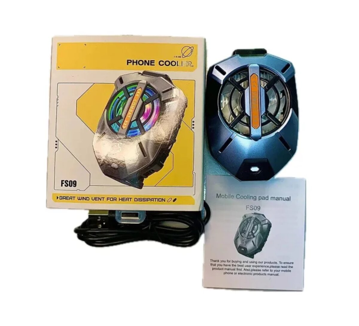 Portable Mobile Phone Radiator Phone Cooling Fan Case X20 For PUGB Phone Cooler Phone Cooling Fan Case Mobile Phone Cooler