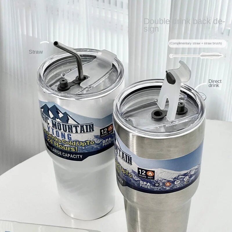 Stainless cups 9oomls