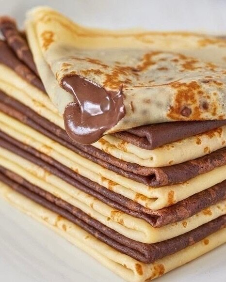 10 Crêpes sucrées au nutela