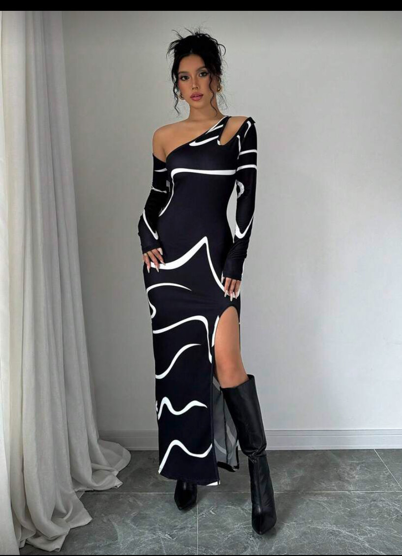 Robe Élégante Asymétrique