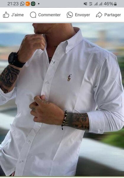 Chemise homme