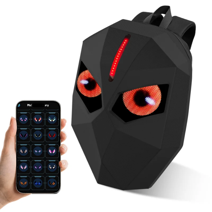 Sac à dos LED animé