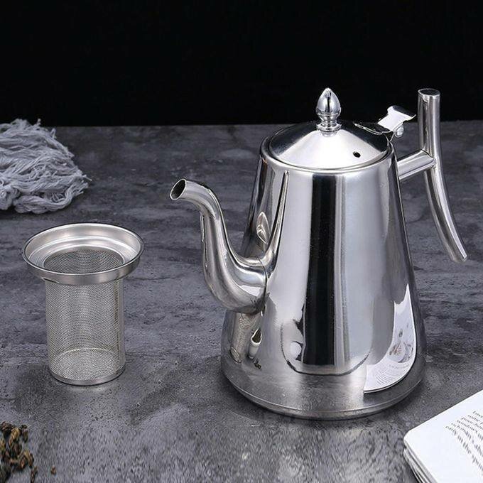 Théière en acier inoxydable