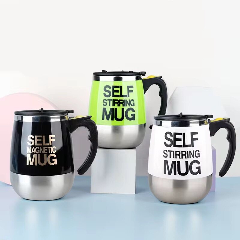 Mug auto-mélangeur pratique