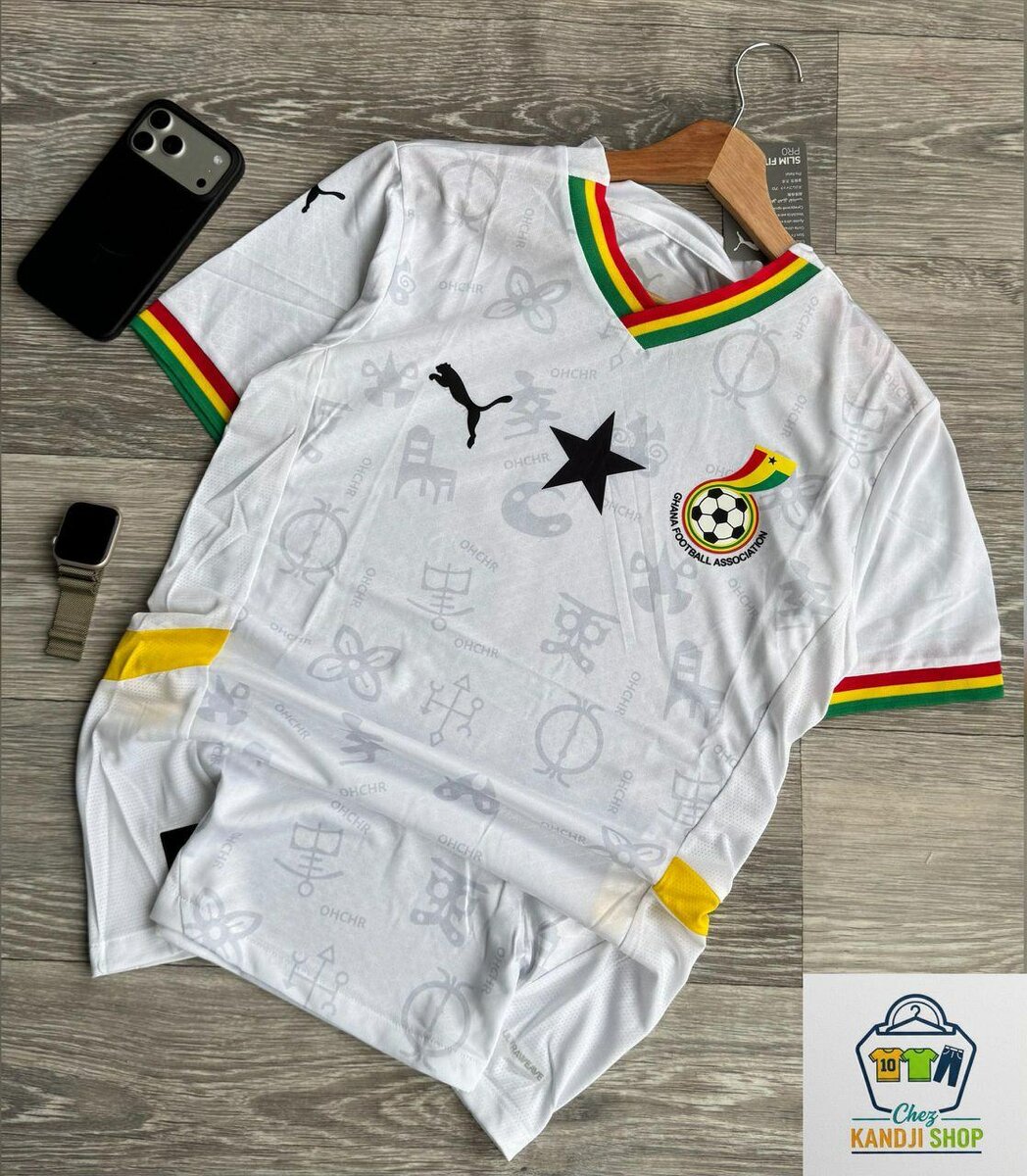 African Soccer Jerseys Set