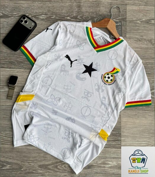 African Soccer Jerseys Set