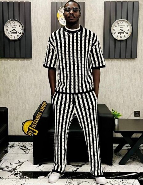 Ensemble tricoté hommes