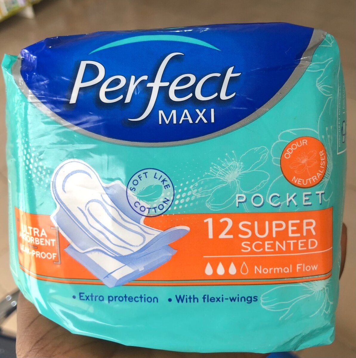 Serviettes Hygiéniques Parfumées