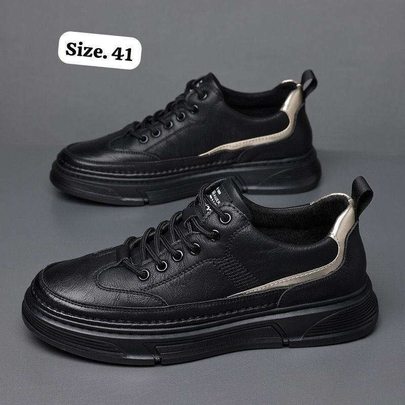 Genuine Leather Men's Casual Leather Shoes