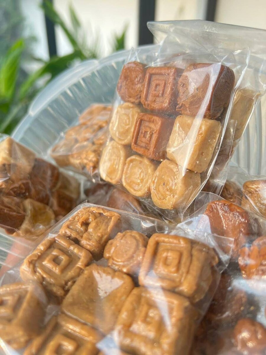 Toffi gingembre ,baobab,cacao