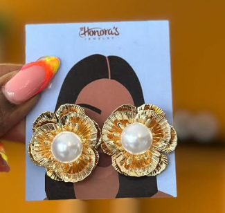 gold plated earrning