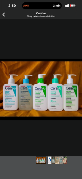 Nettoyant et Lotion CeraVe