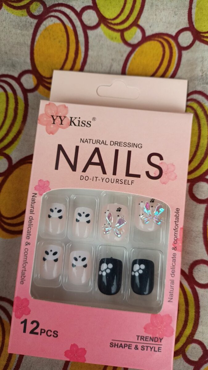 Ongles DIY YY Kiss 12 pcs