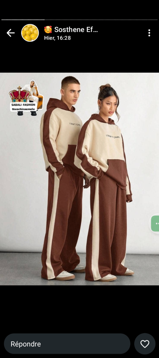 Ensembles de survêtement assortis