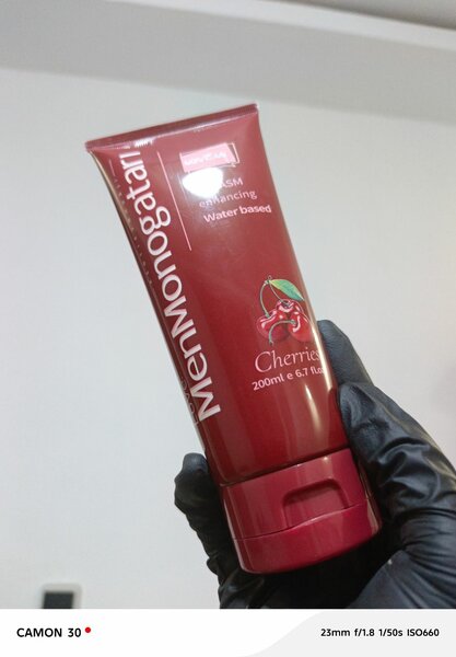 Lubrifiant intime cerise