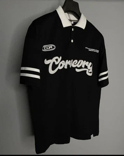 Polo noir décontracté