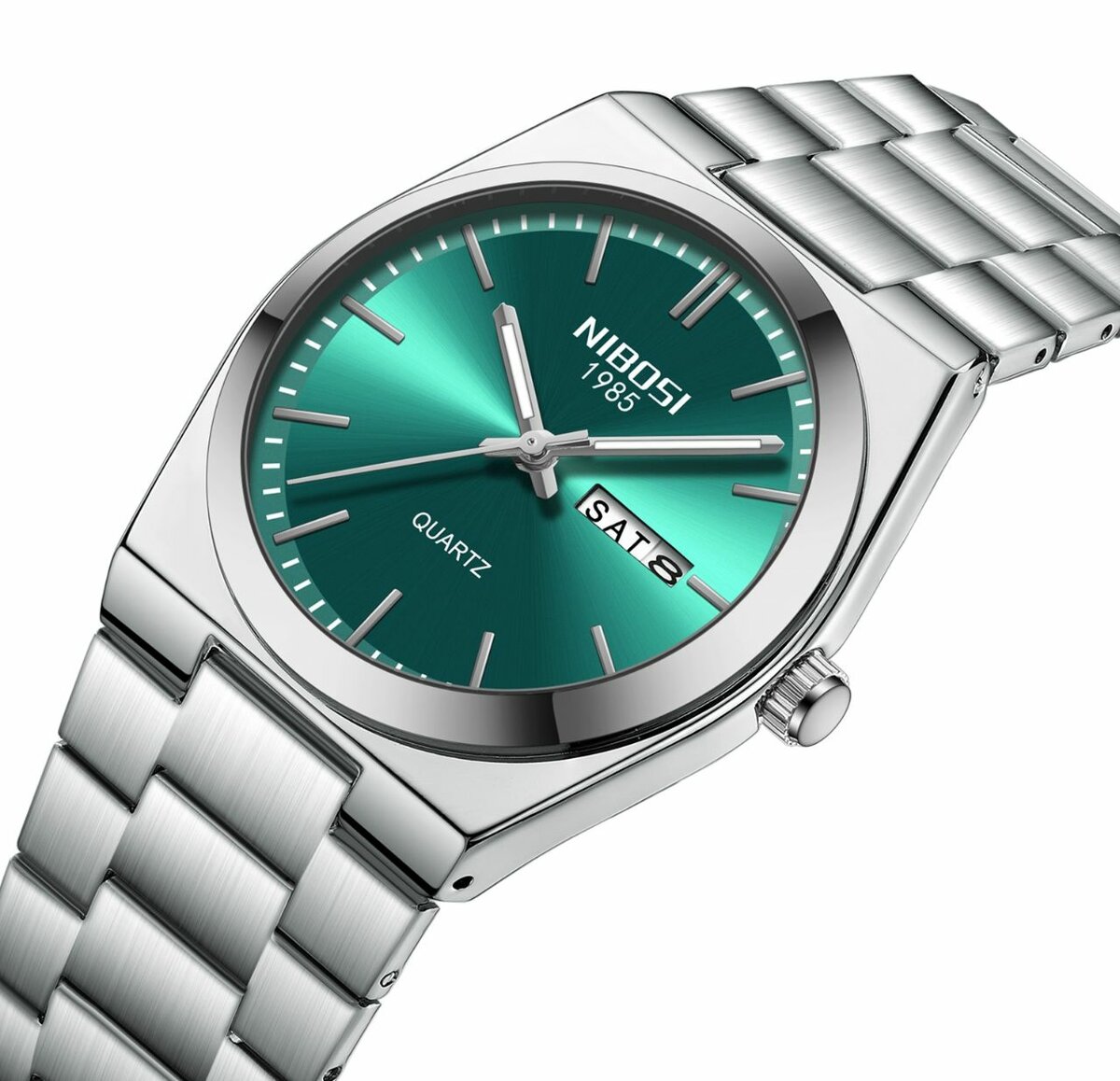 Montre Acier Inox Nibosi Mixte