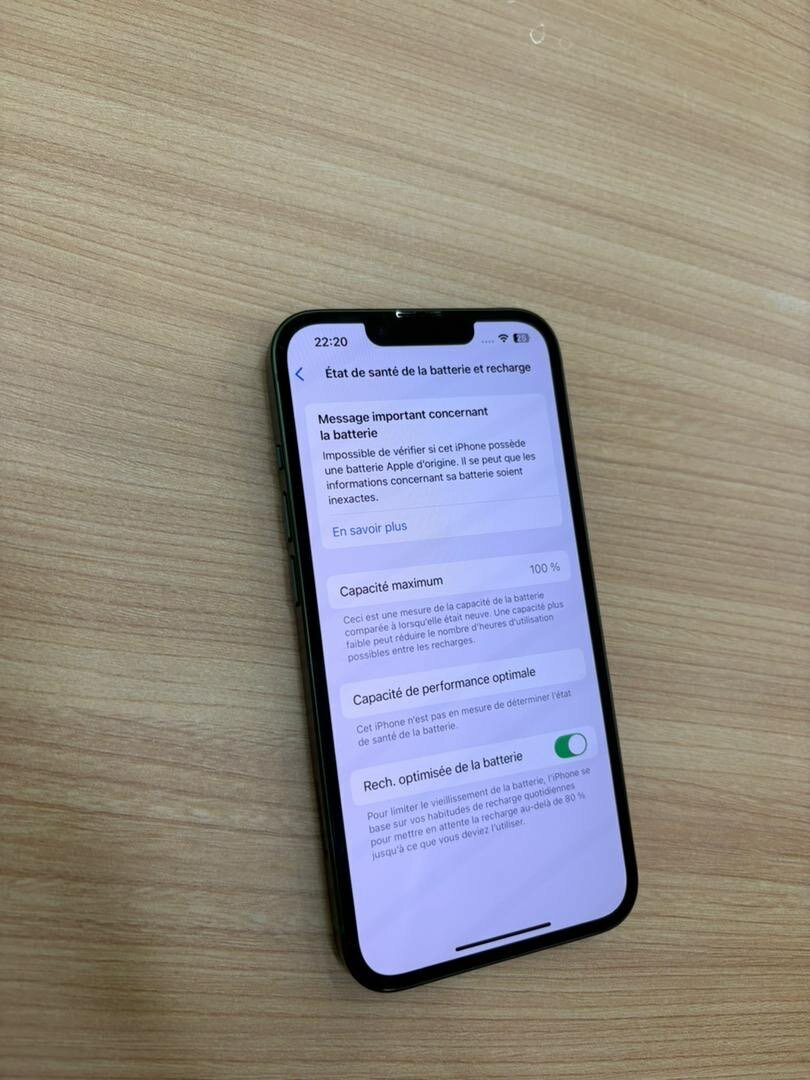 iPhone 13 Vert 128Go Neuf