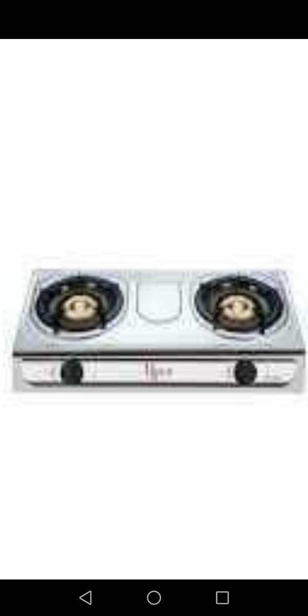 Cuisinière à gaz à double brûleur