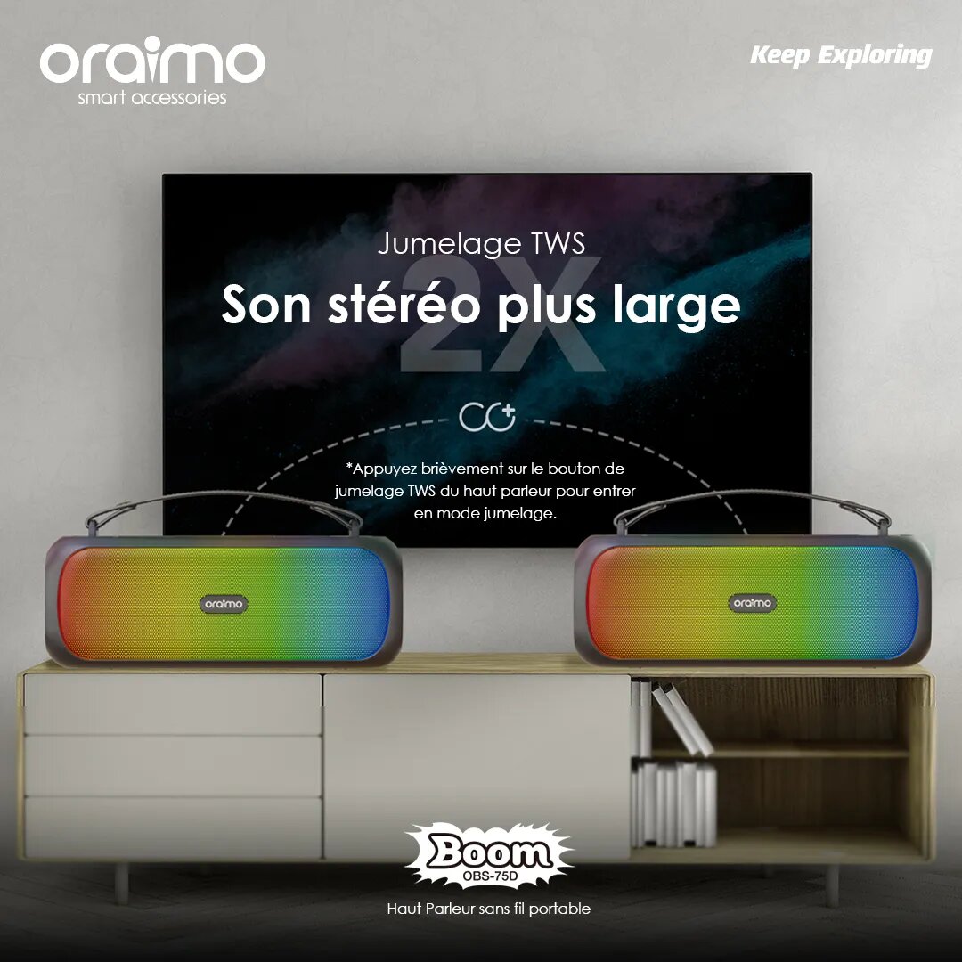 Oraimo Boom Portable Wireless