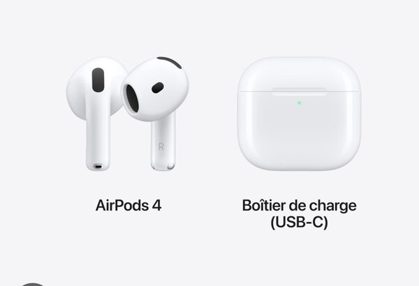 Écouteurs sans fil AirPod 4