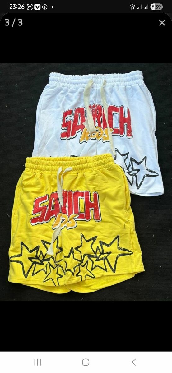 Shorts décontractés imprimés tendance