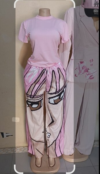 Tenue Décontractée Rose Unique