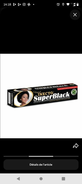 Coloration Cheveux Inecto Noir Intense