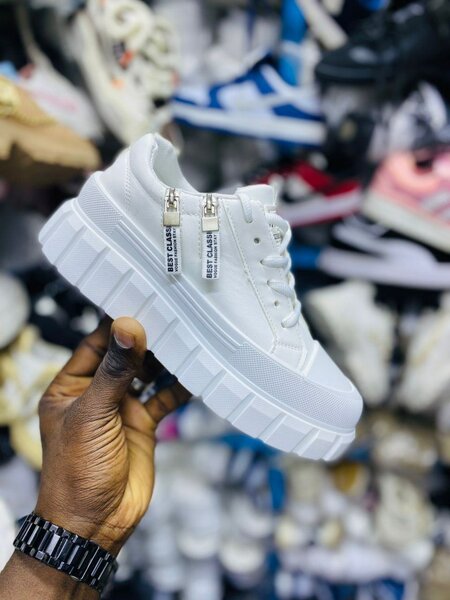 Baskets blanches mode