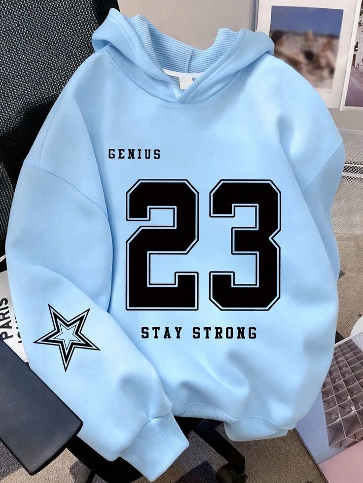 Sweat à capuche imprimé pour hommes